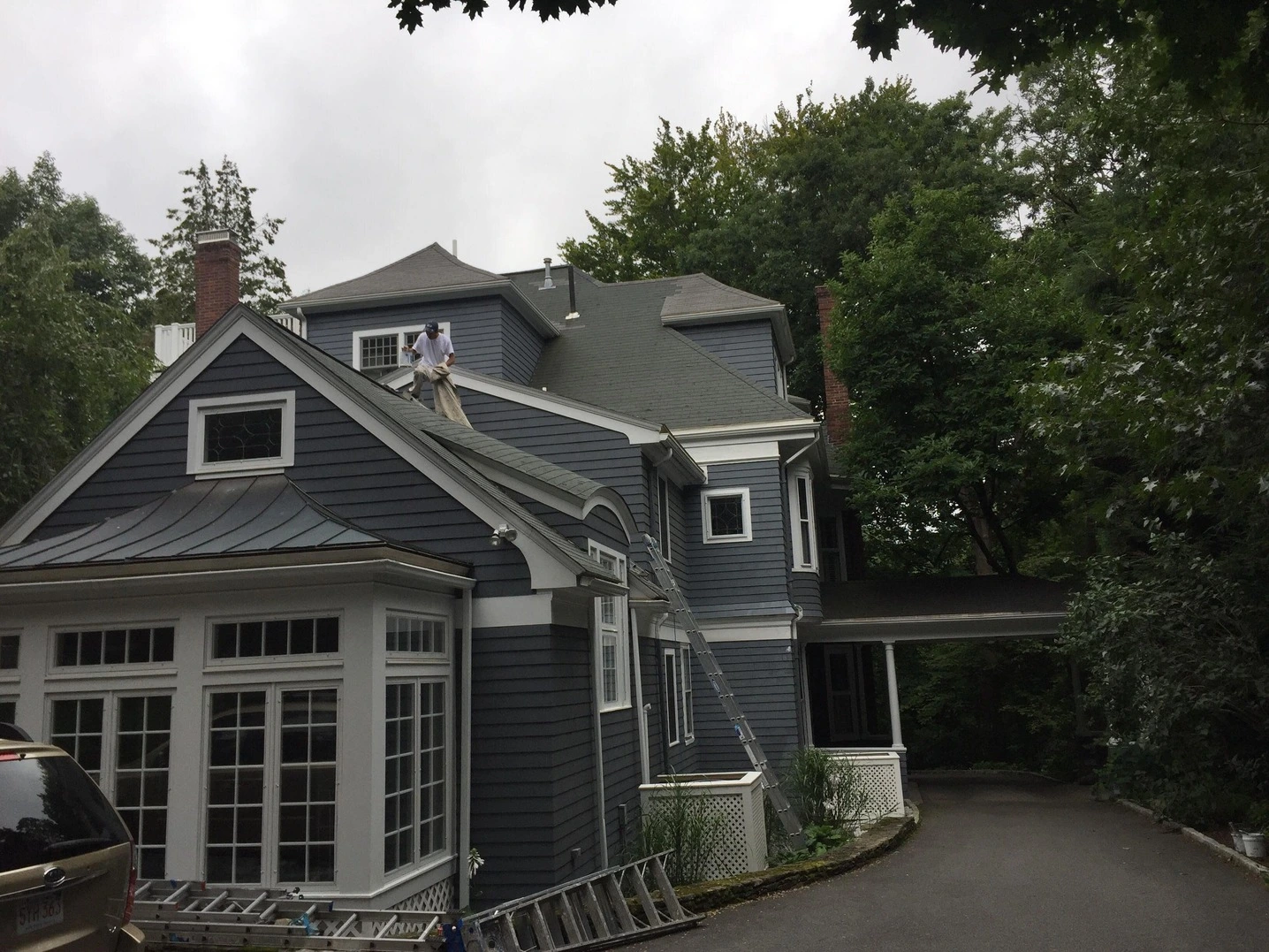 a beautifully painted house